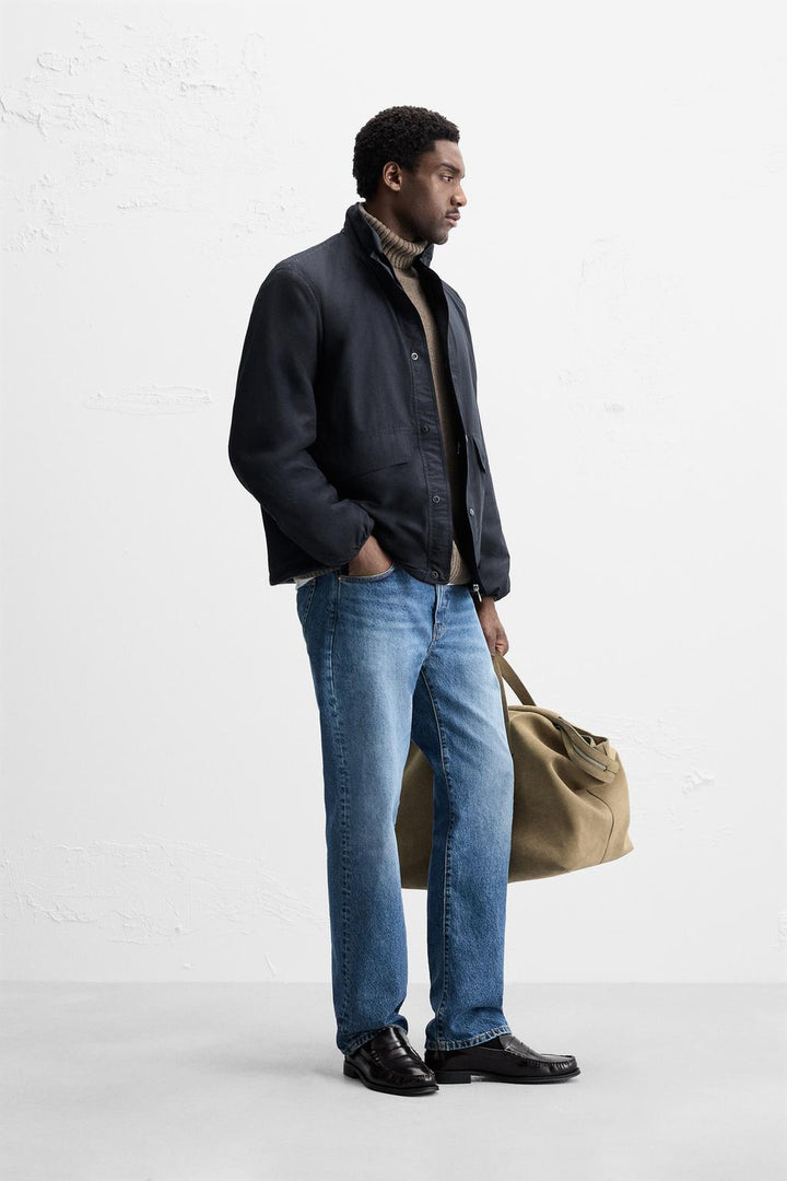 Zara Man L/S Parachute Jacket 3286/386/407