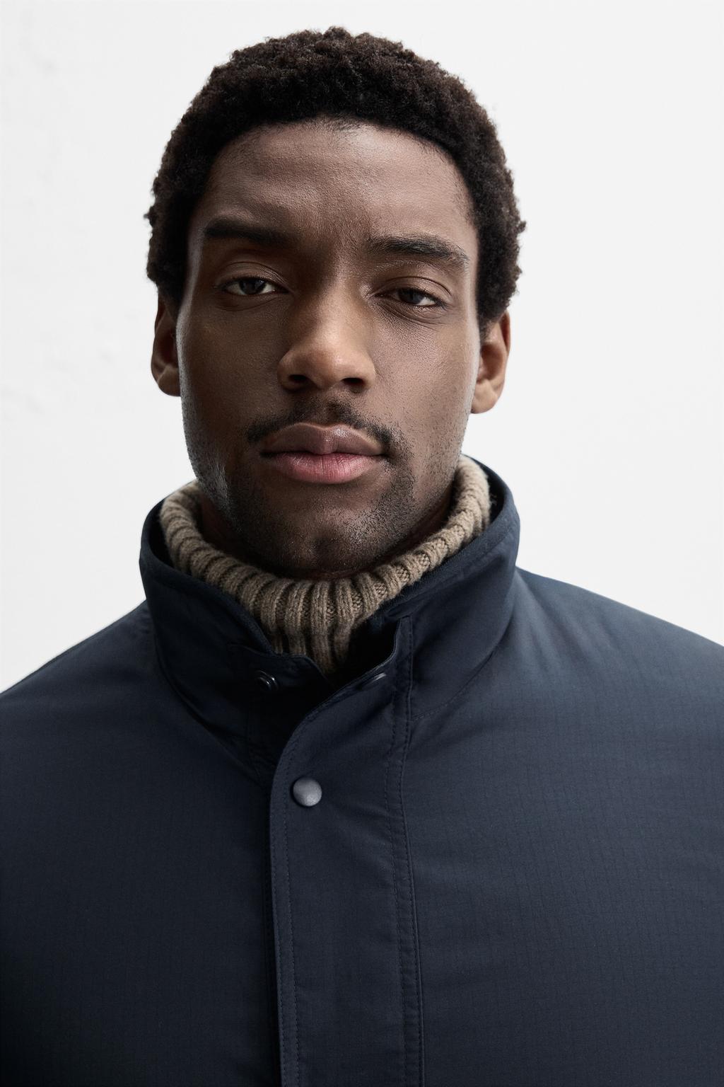 Zara Man L/S Parachute Jacket 3286/386/407