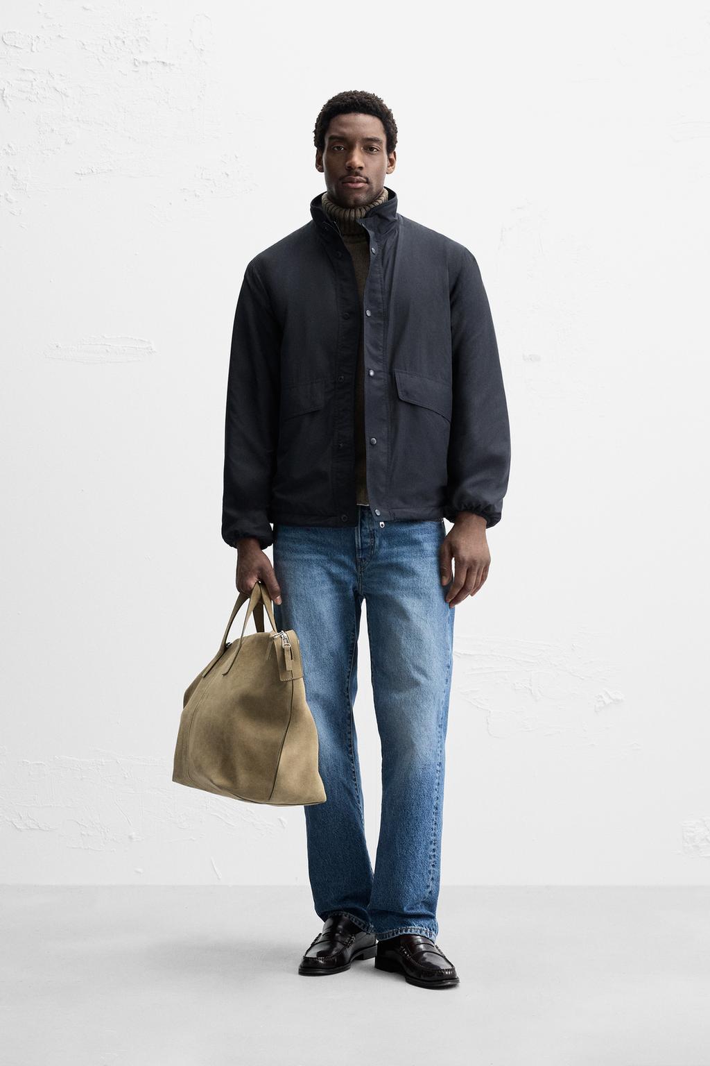 Zara Man L/S Parachute Jacket 3286/386/407