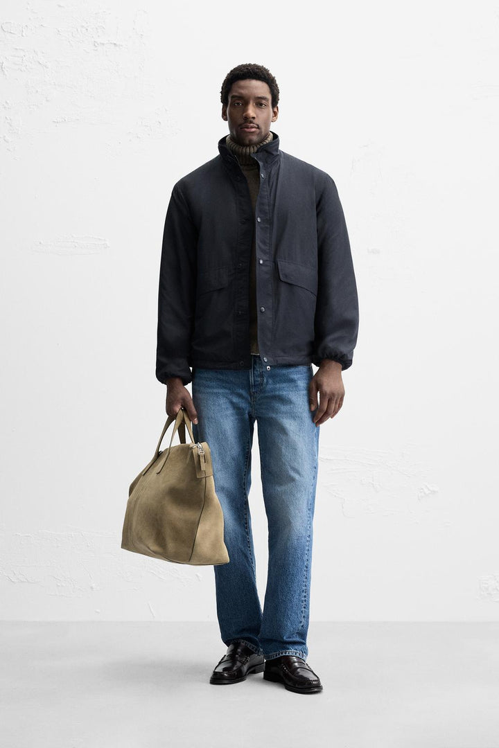 Zara Man L/S Parachute Jacket 3286/386/407