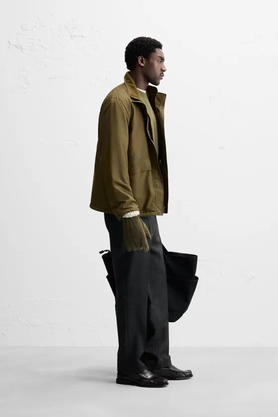 Zara Man L/S Parachute Jacket 3286/386/506