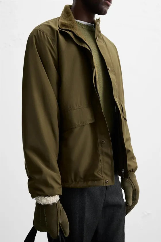 Zara Man L/S Parachute Jacket 3286/386/506