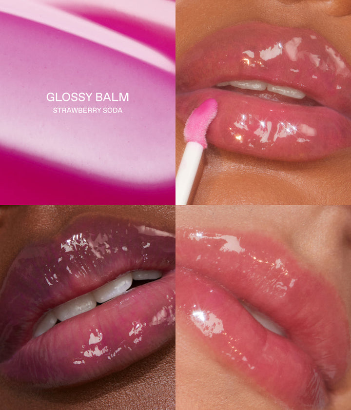R.E.M Beauty Essential Drip Glossy Blalm Strawberry Soda 4.7ml