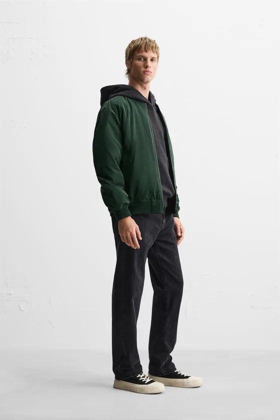 Zara Man L/S Parachute Jacket 4302/320/526