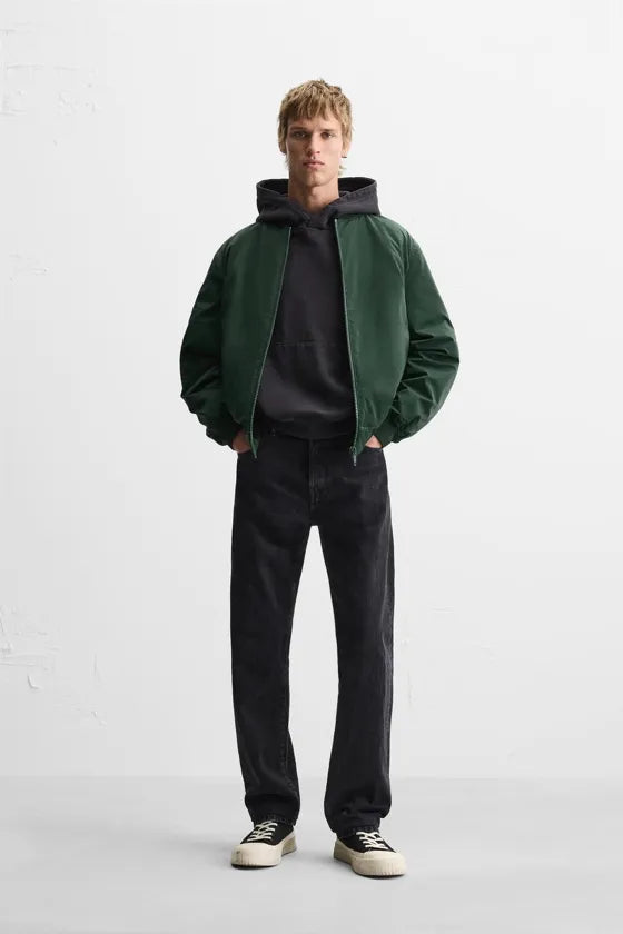 Zara Man L/S Parachute Jacket 4302/320/526