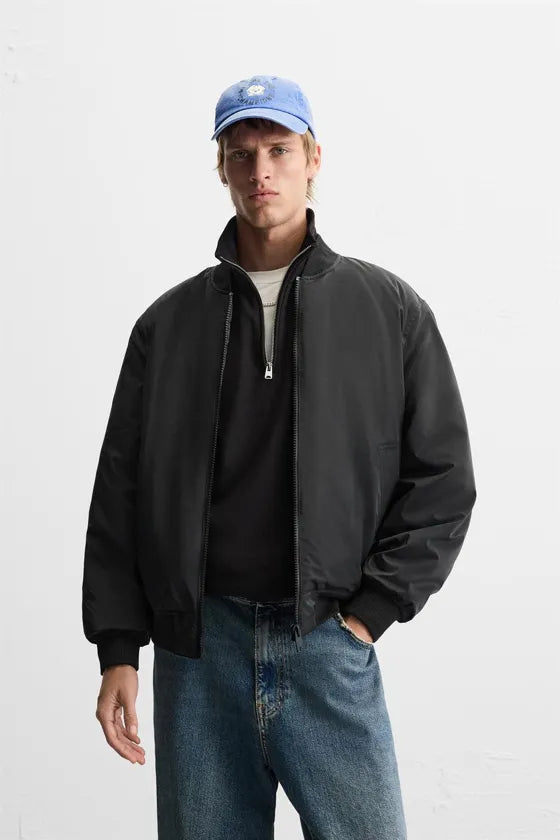 Zara Man L/S Parachute Jacket 4302/320/800