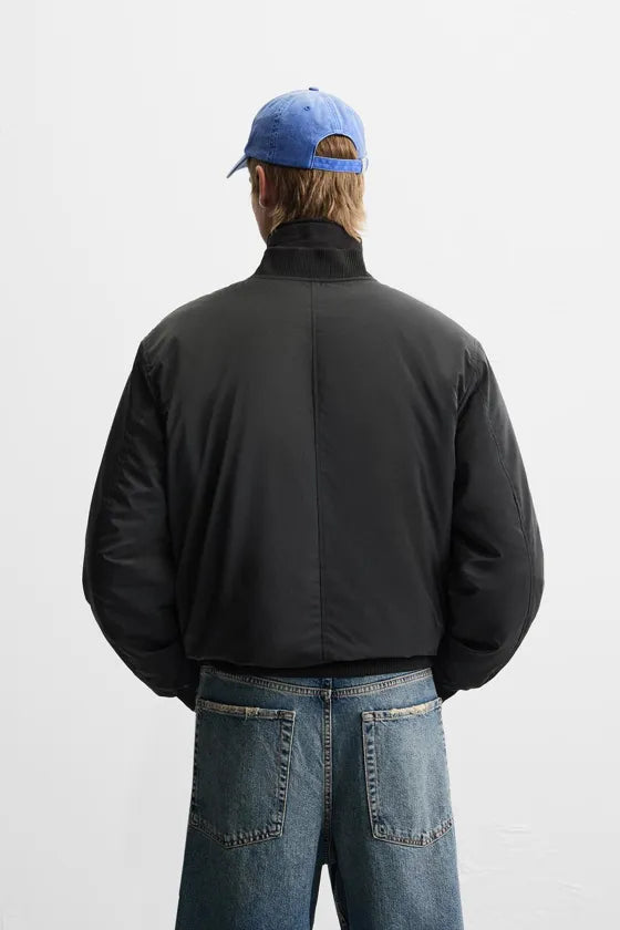 Zara Man L/S Parachute Jacket 4302/320/800