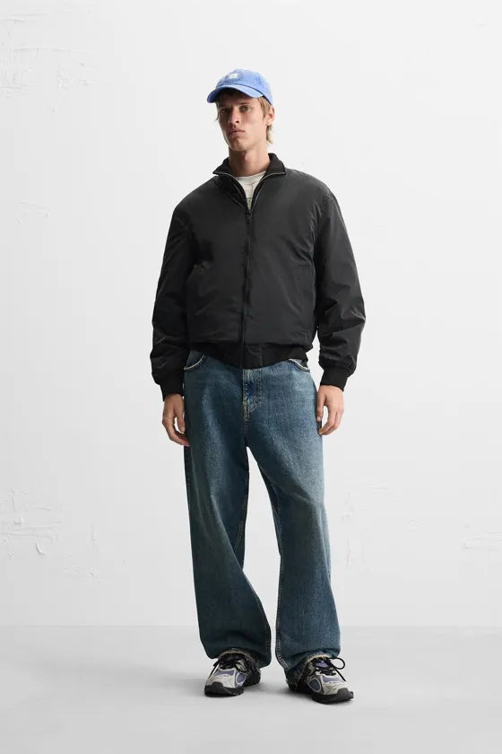 Zara Man L/S Parachute Jacket 4302/320/800