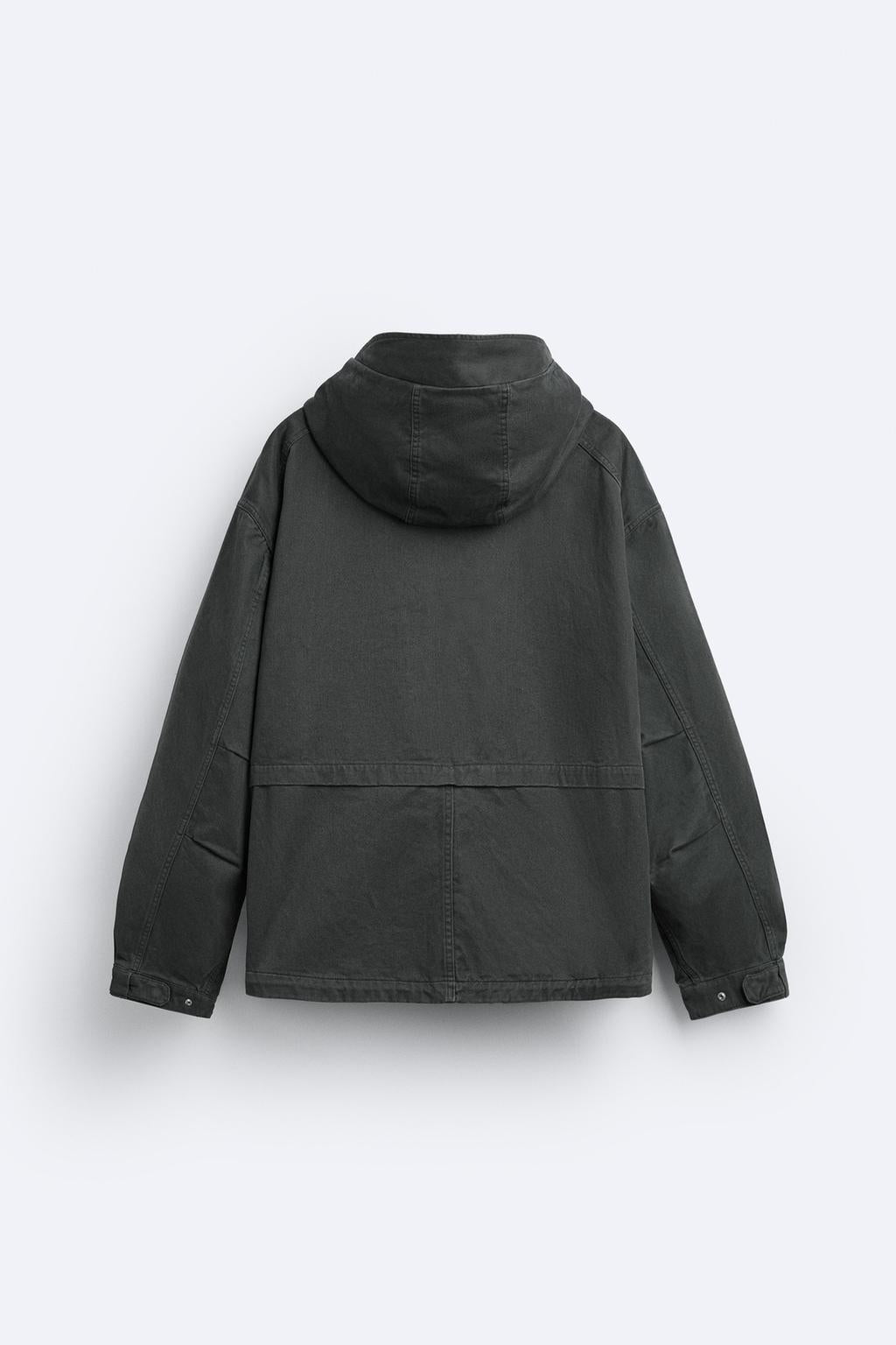 Zara Man L/S Parachute Jacket 4302/320/802