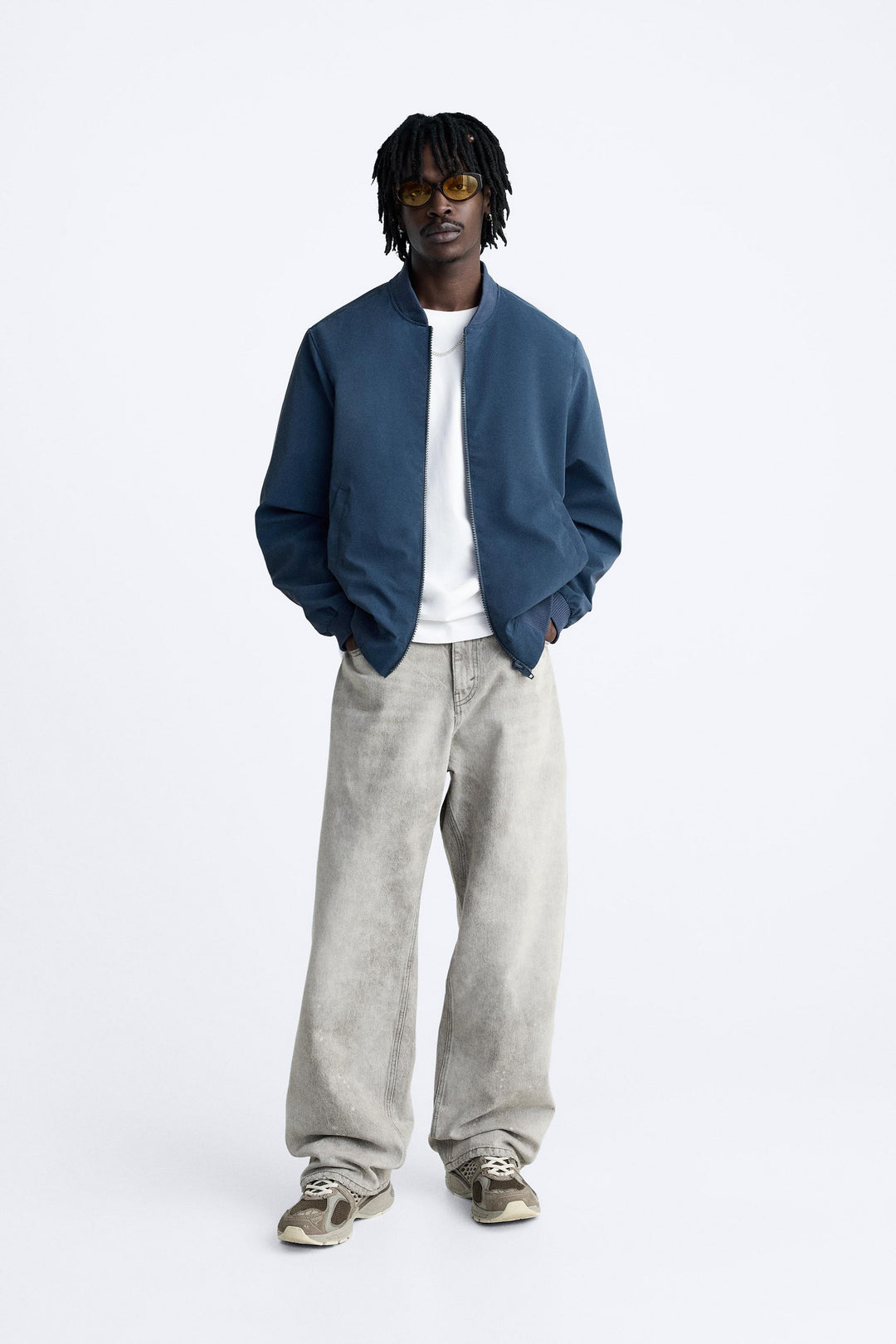 Fashion Zara Mens Romper Zara Mens L/S Fleece Jacket 5854/401/611