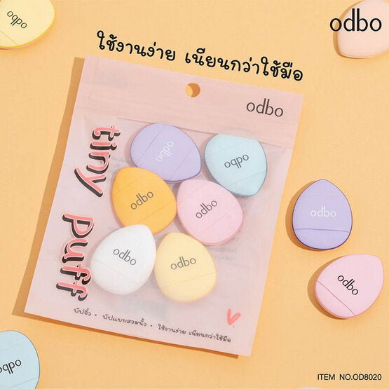 Odbo Tinty Puff Pack Of 6 OD8020 (Thai)