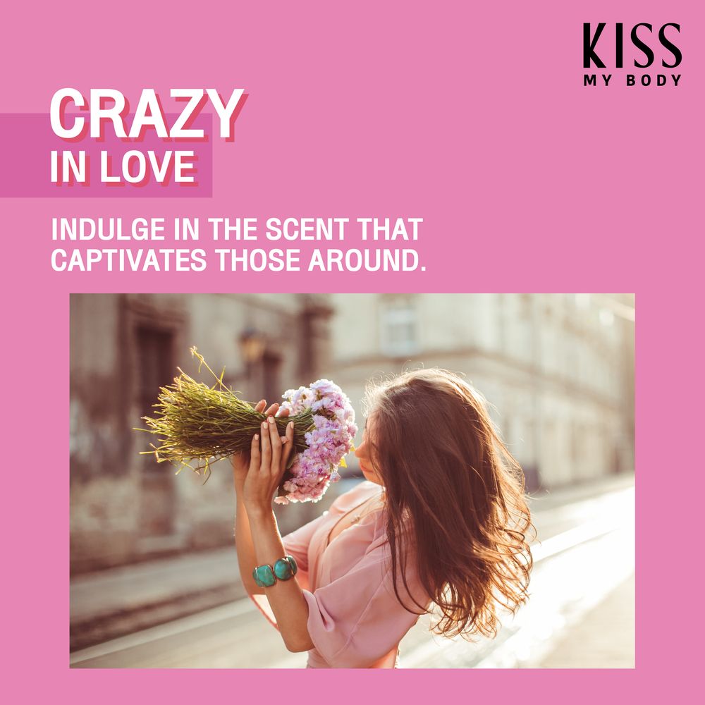 Kiss My Body Crazy In Love Perfume Lotion 226G (Thai)