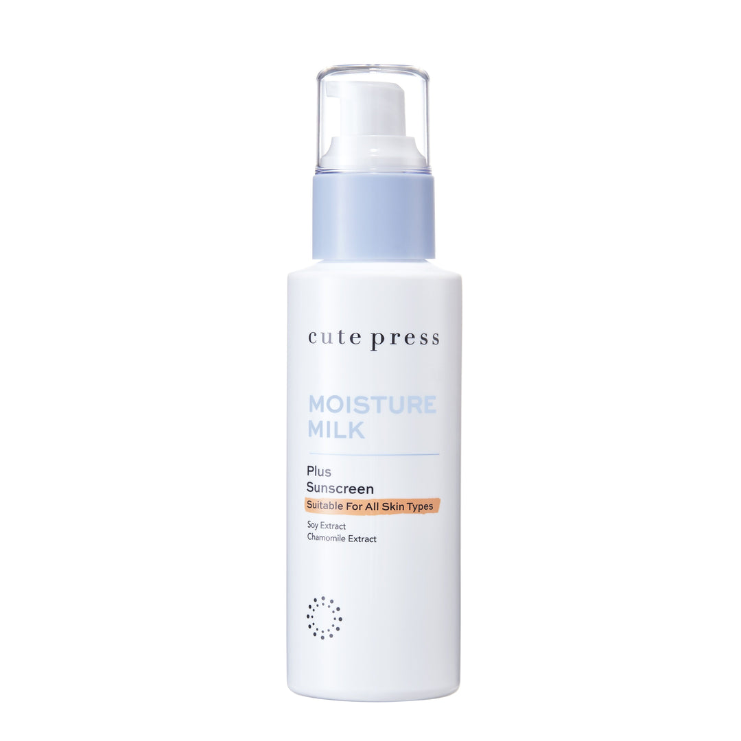 Cute Press Moisture Milk Plus Sunscreen 100ml Suitable For All Skin Types (Thai)