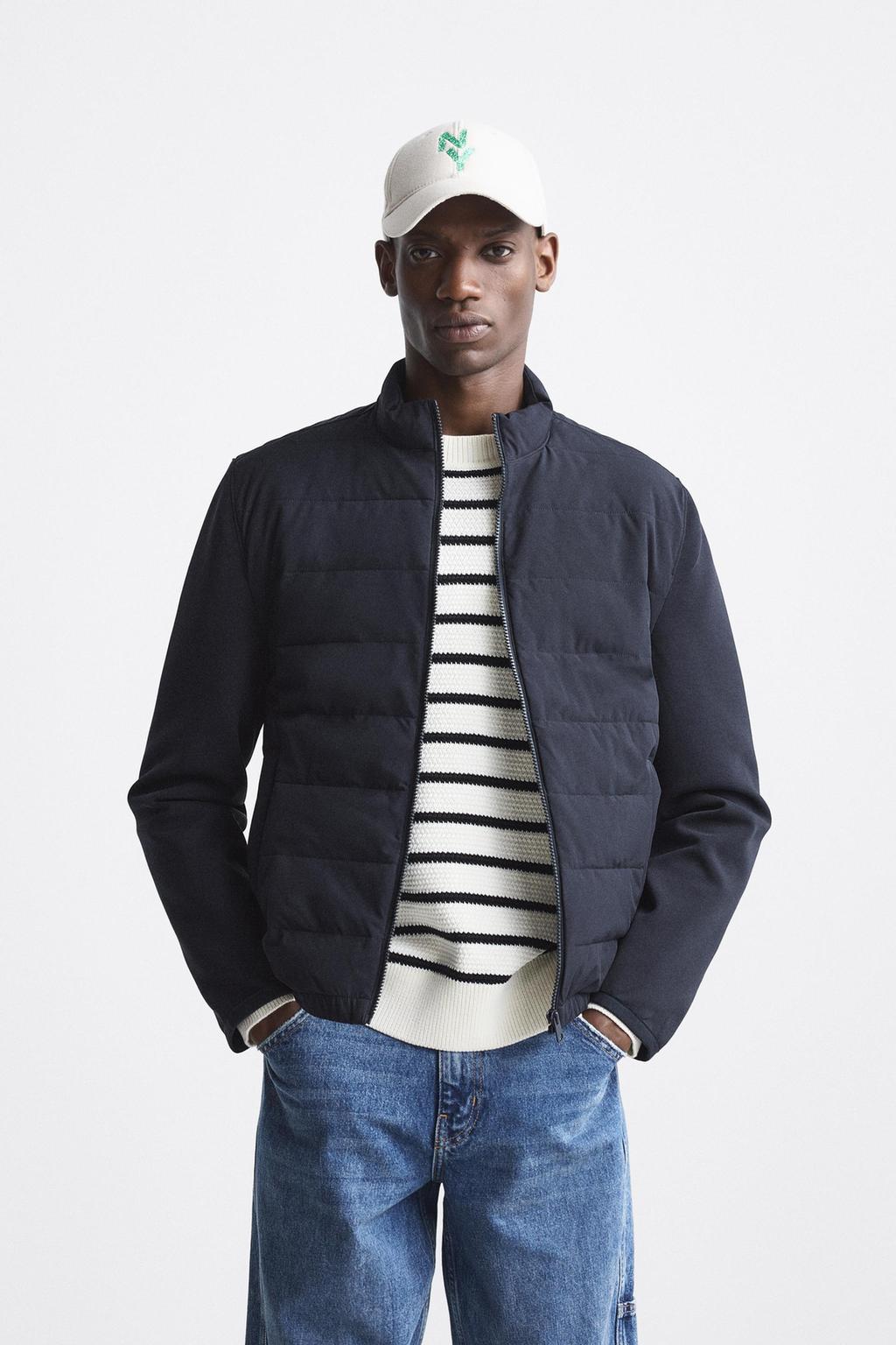 Zara Man L/S Parachute Jacket 6096/765/401