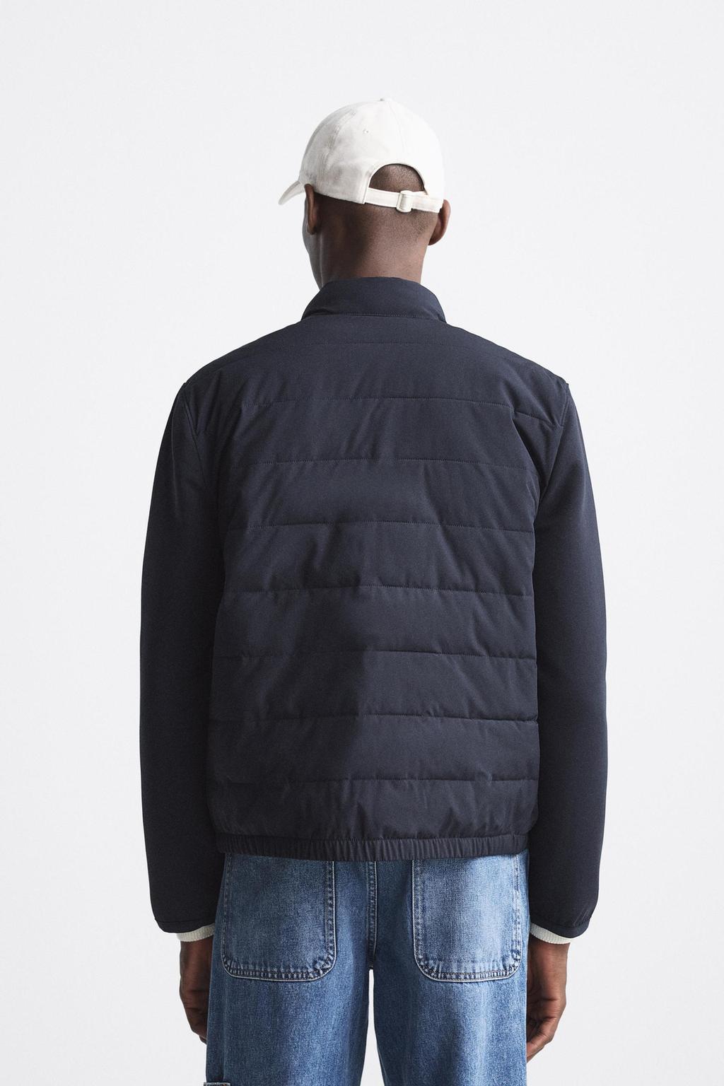 Zara Man L/S Parachute Jacket 6096/765/401
