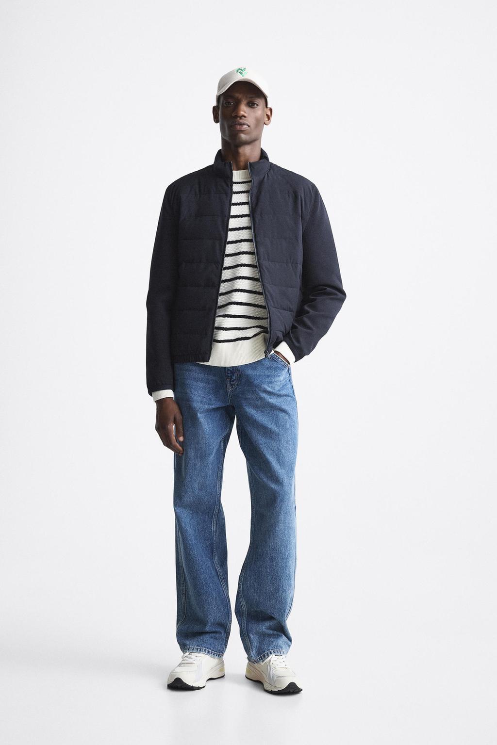 Zara Man L/S Parachute Jacket 6096/765/401