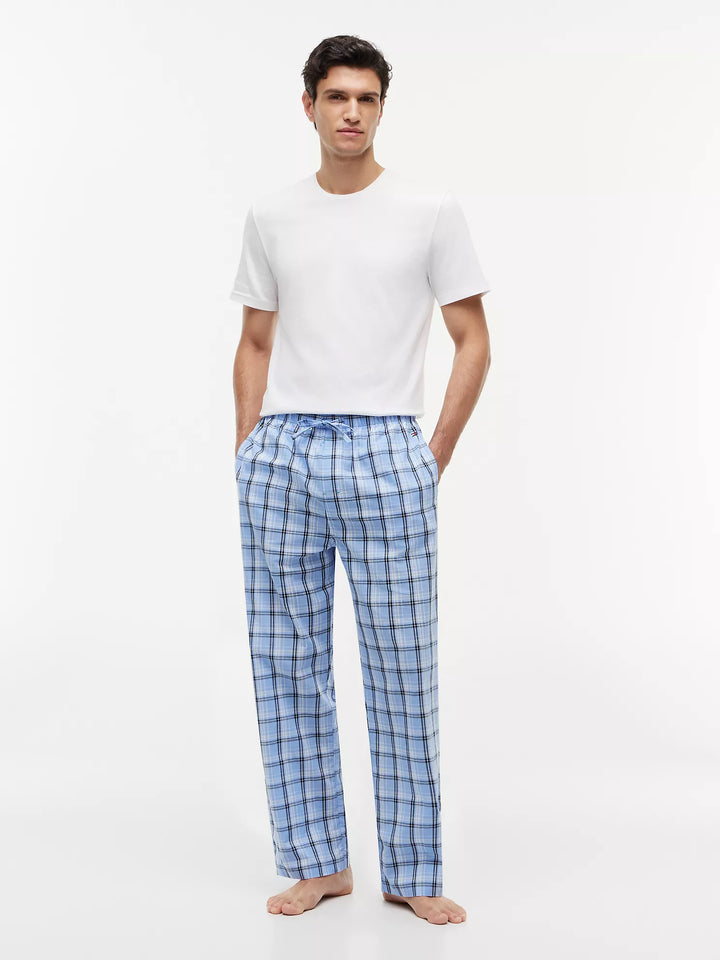 TH Men Cotton Check Pajama MT-O9T3172454