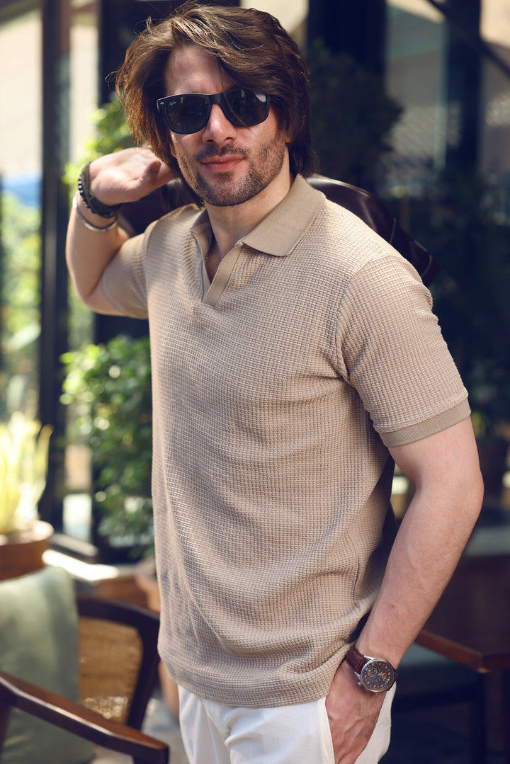 Knitted Polo S/S Shirt