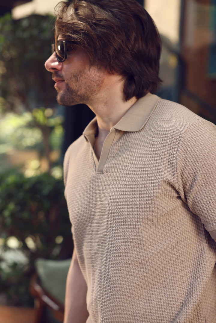 Knitted Polo S/S Shirt