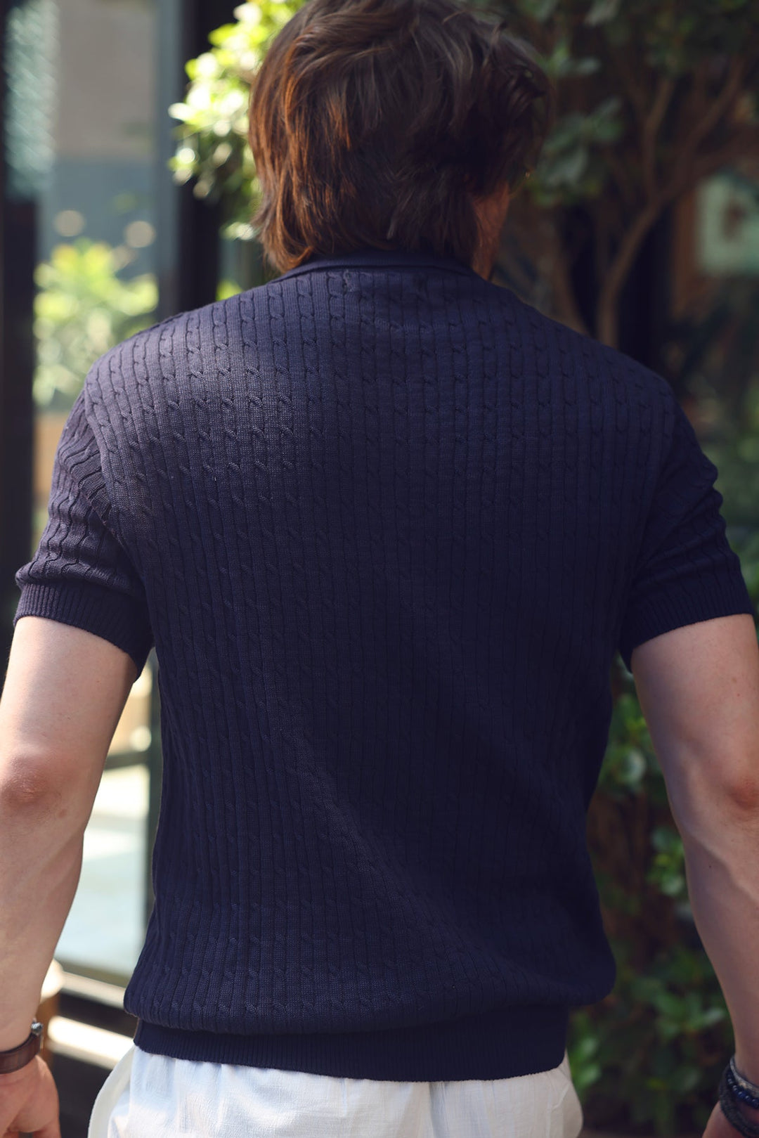Knitted Polo S/S Shirt