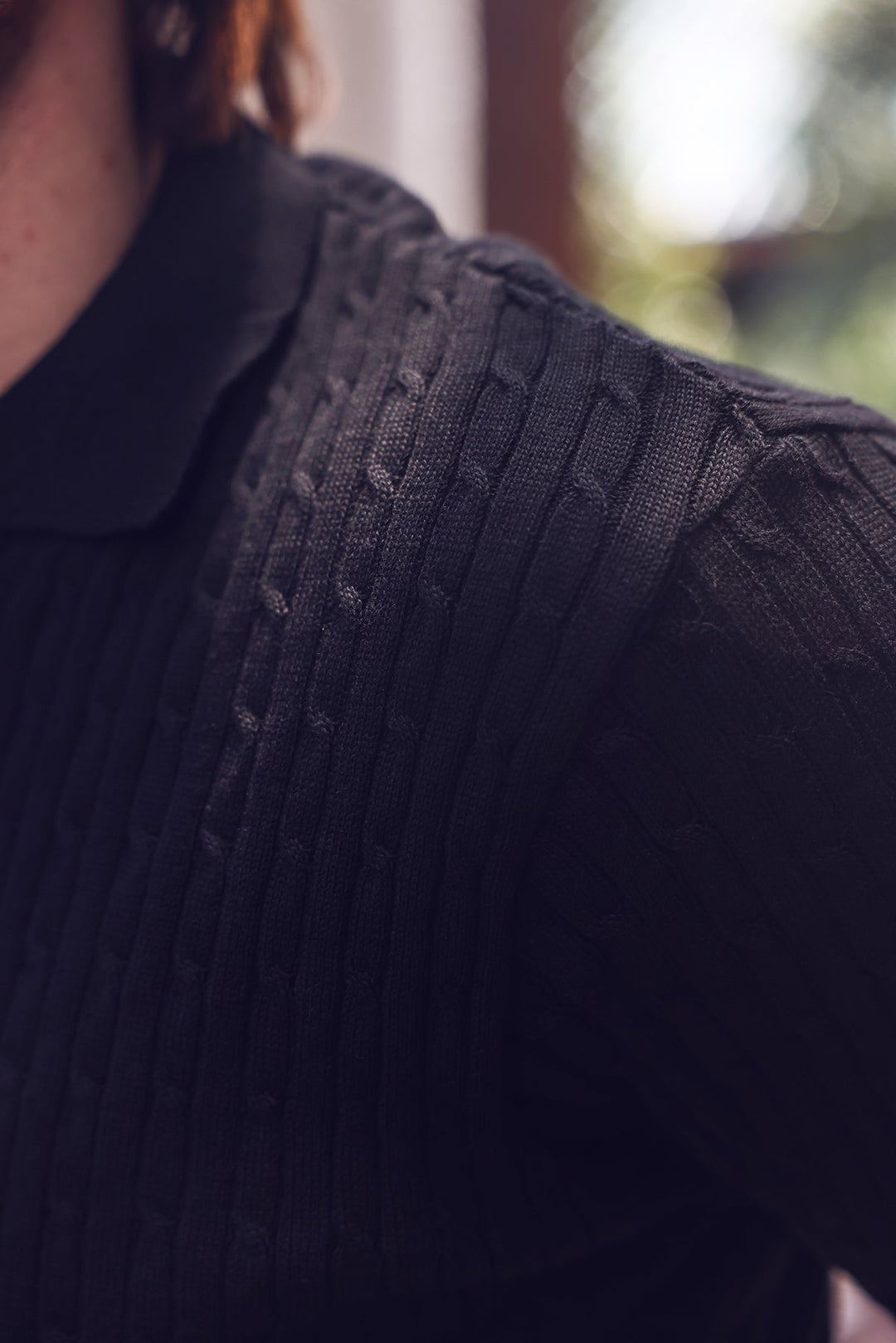 Knitted Polo S/S Shirt