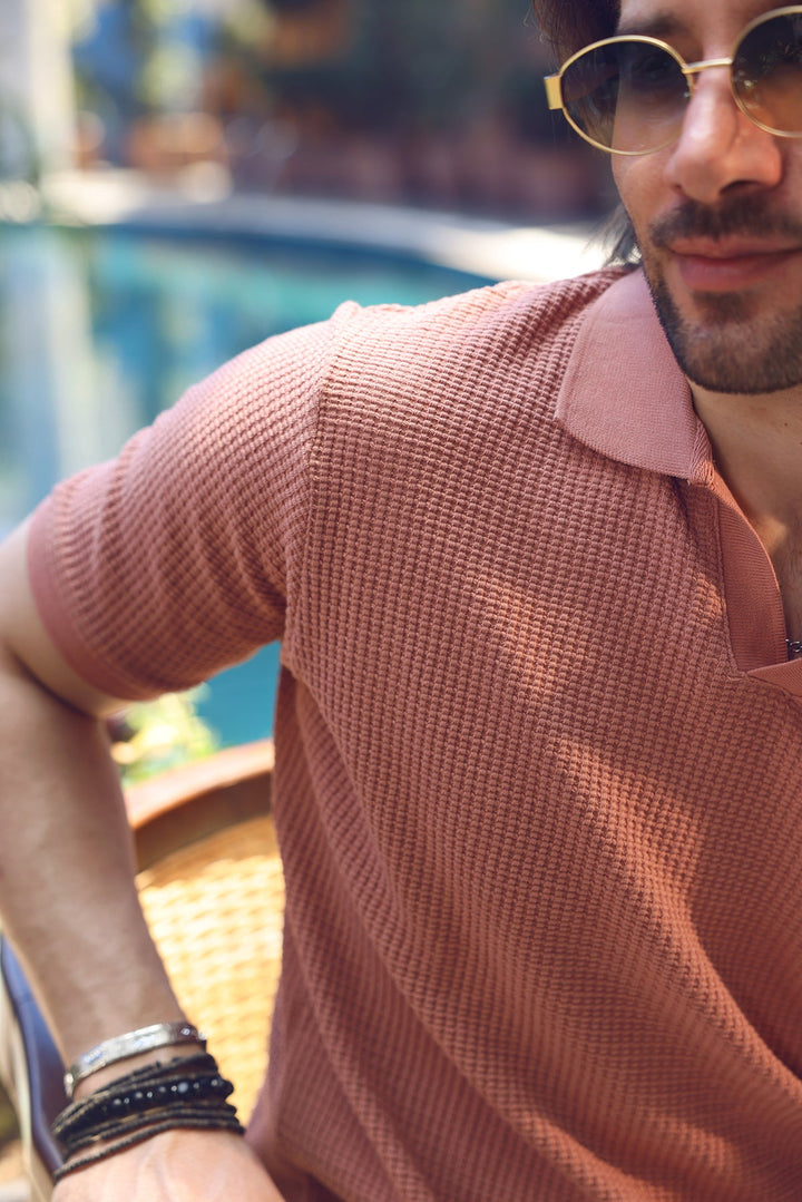 Knitted Polo S/S Shirt