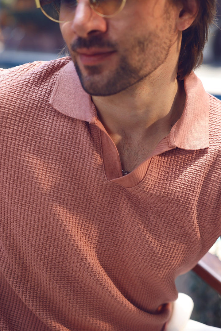 Knitted Polo S/S Shirt