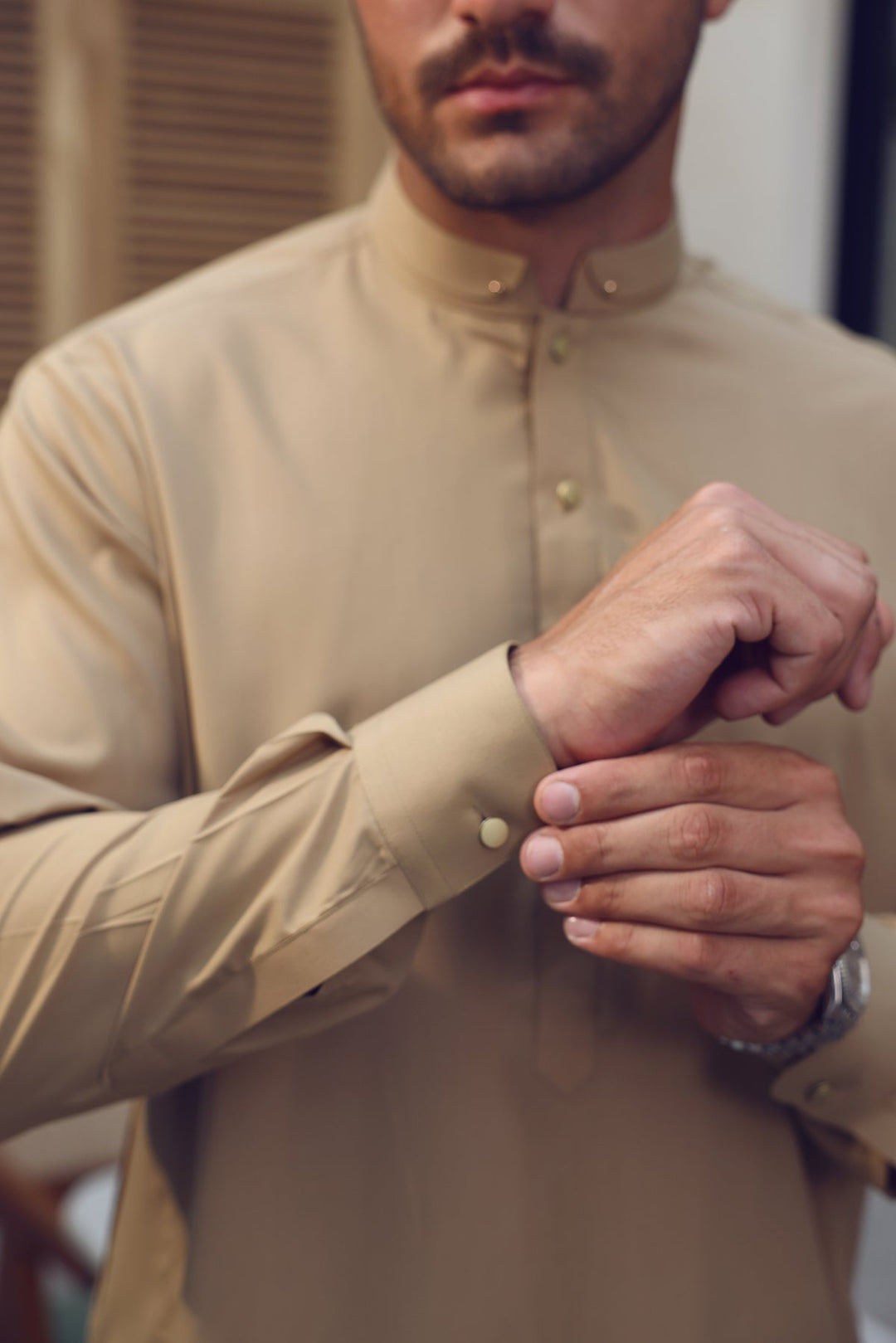 Summery Kamzeez Shalwar with Folded Collar