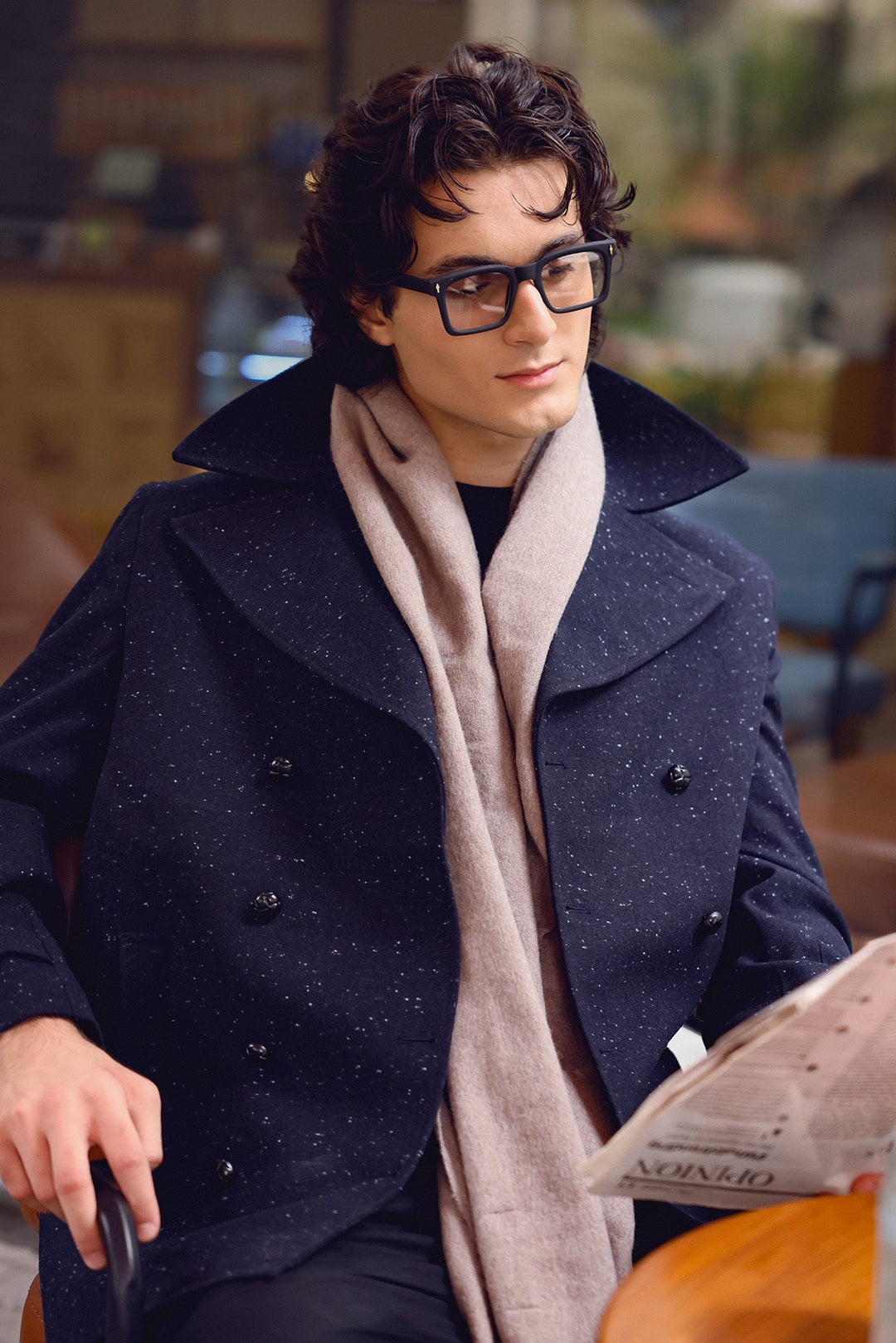 Premium Wool Trench Coat