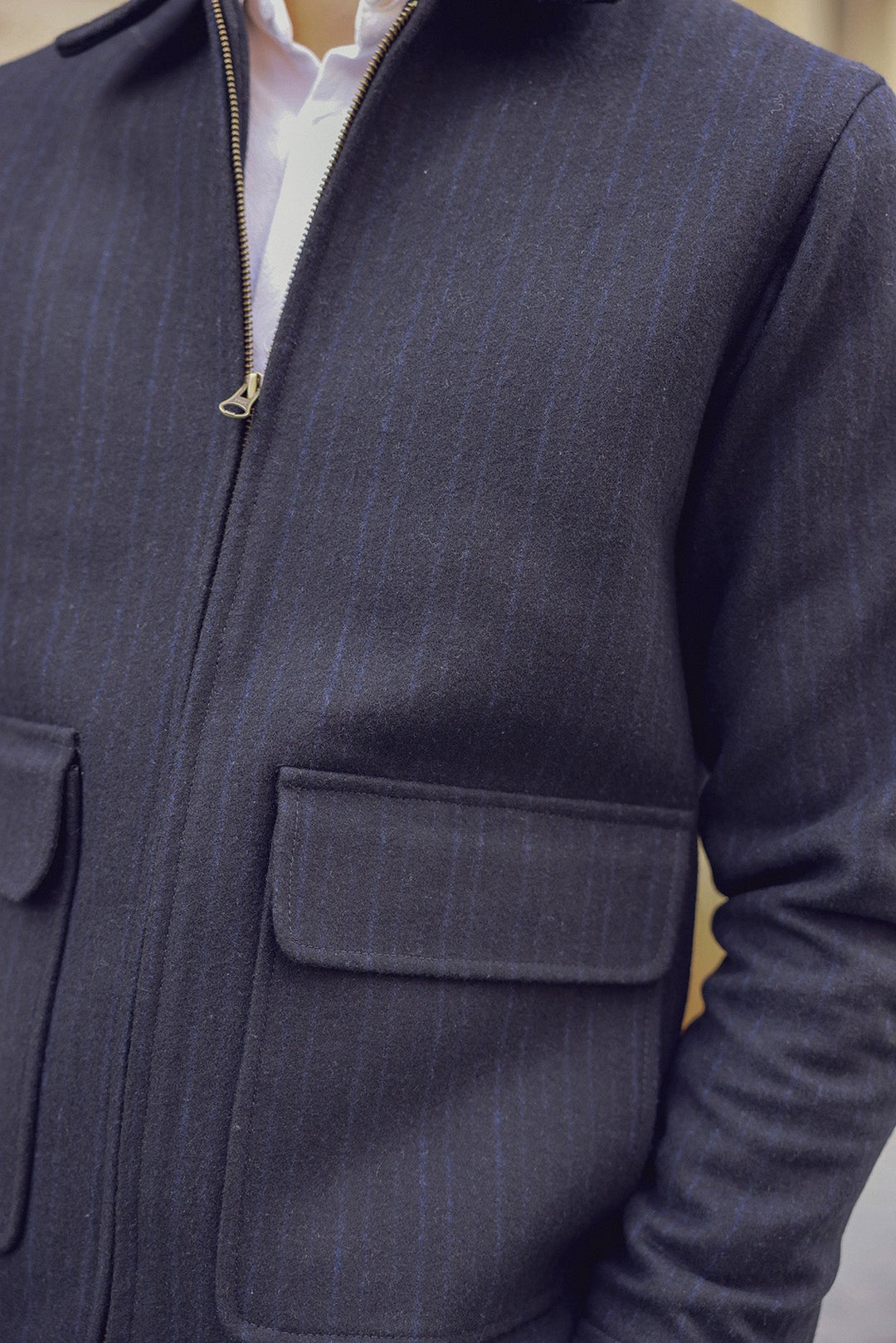 Premium Tweed Wool Jacket