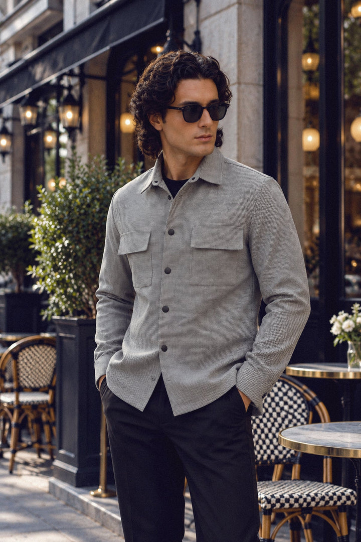 Premium Wool Full Sleeve Shacket