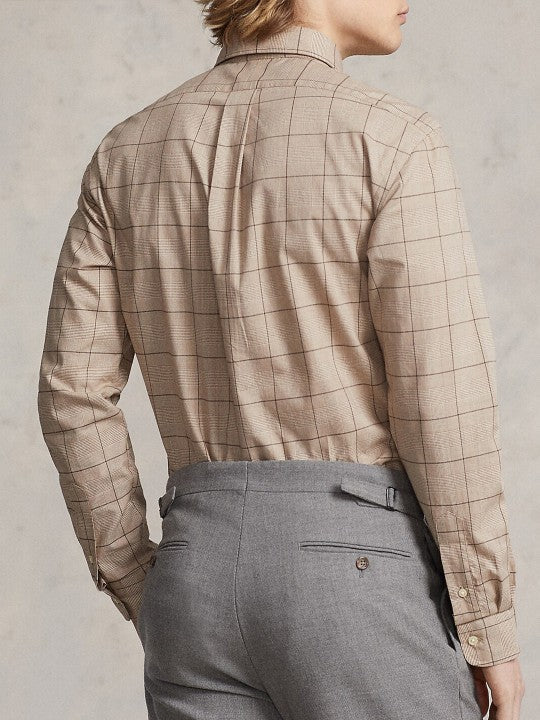 RL Mens L/S Check Button Down Casual Shirt 710960320