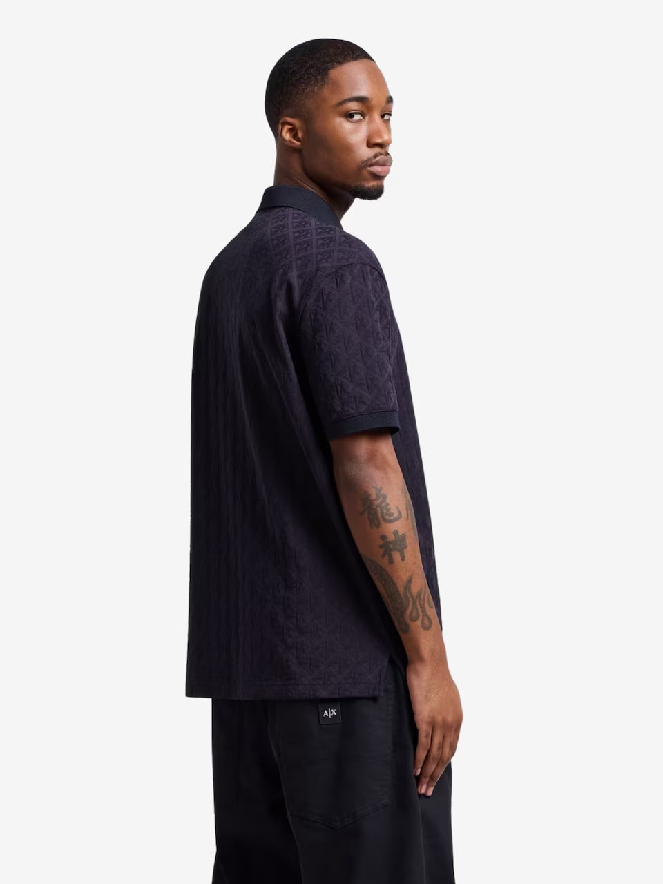 Armani Men S/S Printed Polo AT-SB-XM000219