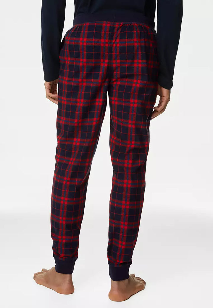 M&S Mens Flannel Check Trouser T07/3454