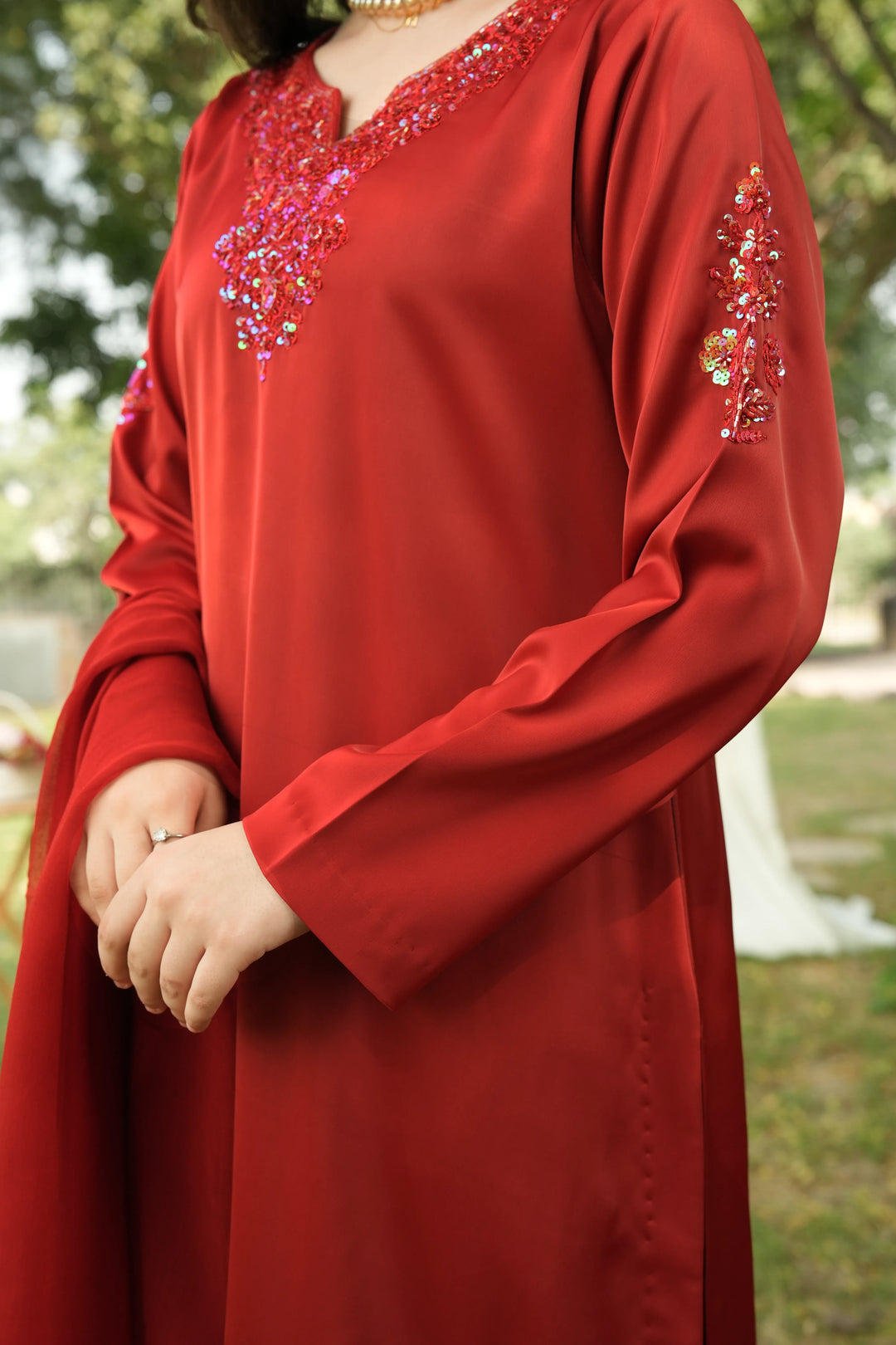 Minnie Threads MT-MARJAN-MAROON-1039