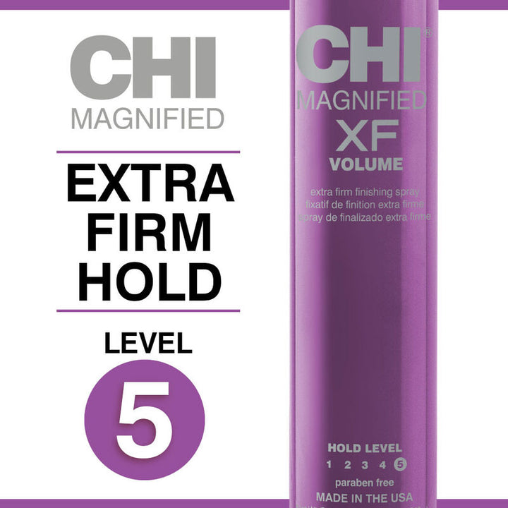Chi Magnified XF Volume Extra Firm Finishing Spray Hold Level 5 340g