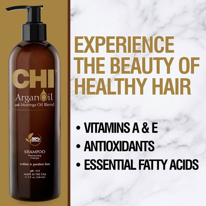 Chi Argan Oil Shampoo With Moringa Oil Blend 540ml