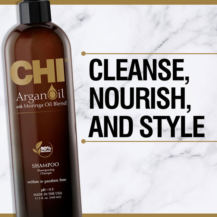 Chi Argan Oil Shampoo With Moringa Oil Blend 540ml