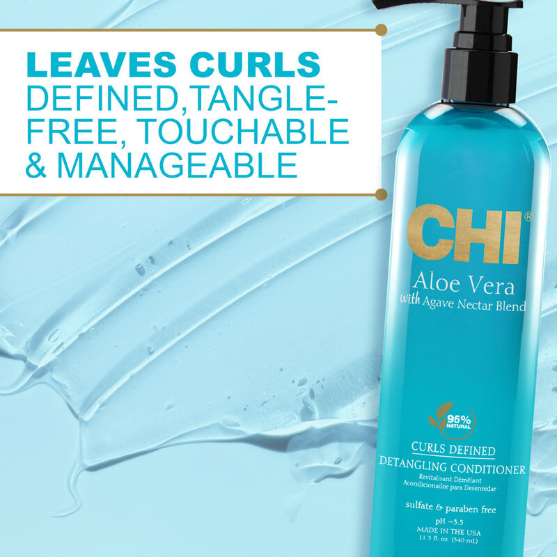 Chi Aloe Vera With Agave Nectar Blend Curls Define Conditioner 540ml