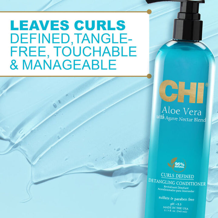 Chi Aloe Vera With Agave Nectar Blend Curls Define Conditioner 540ml