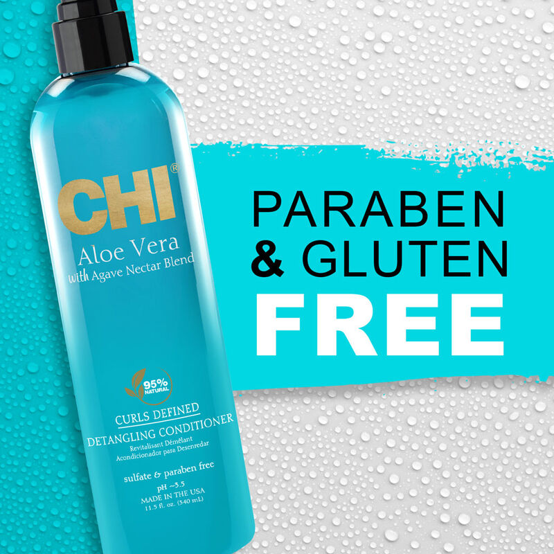 Chi Aloe Vera With Agave Nectar Blend Curls Define Conditioner 540ml