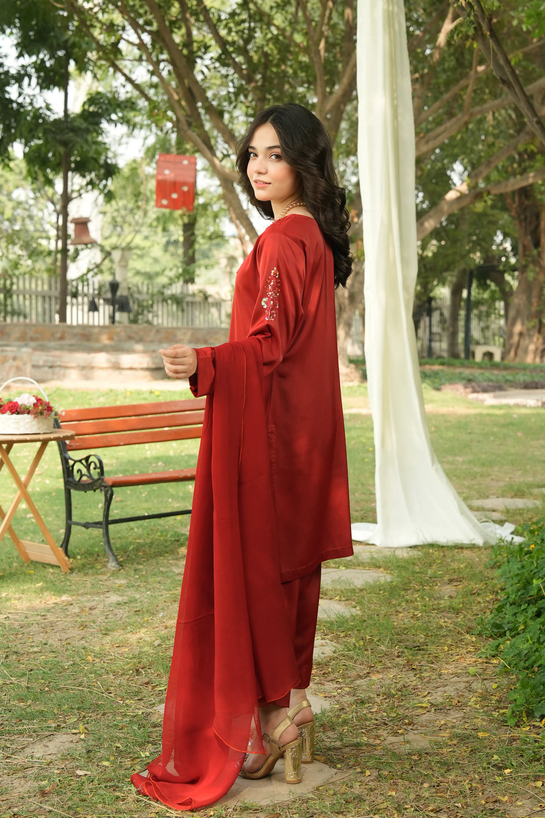 Minnie Threads MT-MARJAN-MAROON-1039