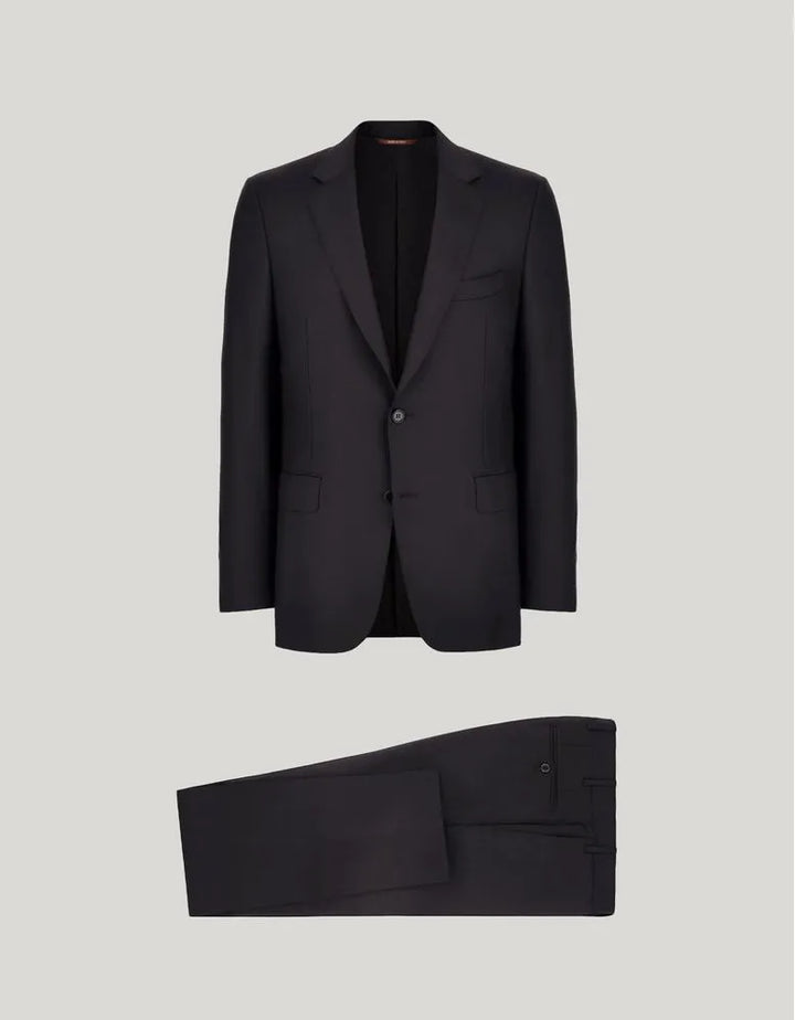 Canali Men 100% Wool Plain Suit 11280-19