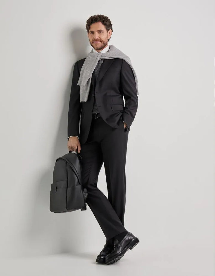 Canali Men 100% Wool Plain Suit 11280-19