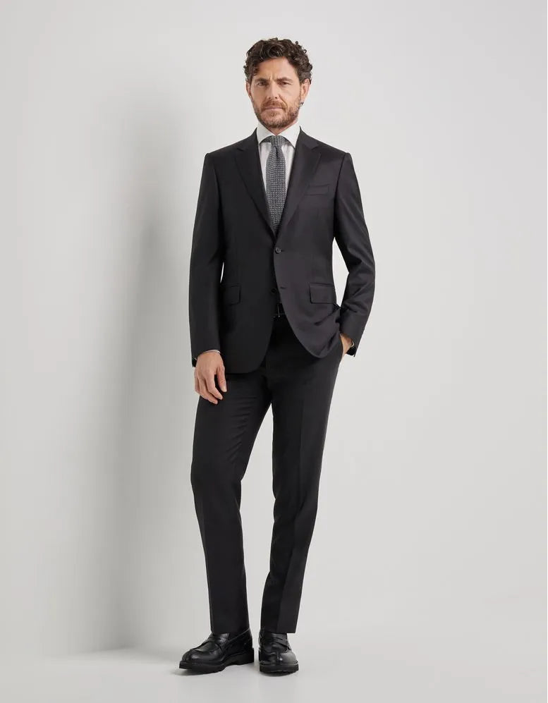 Canali Men 100% Wool Plain Suit 11280-19