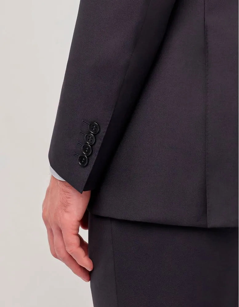 Canali Men 100% Wool Plain Suit 11280-19