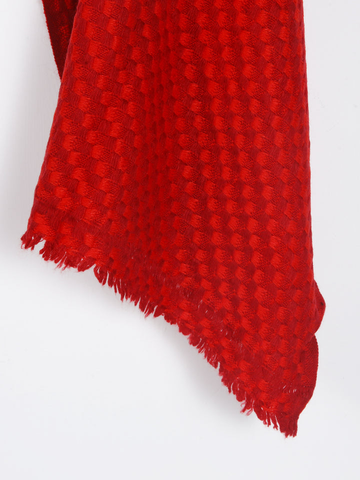 Le Cashmere Ladies Scarf (Red Mix)