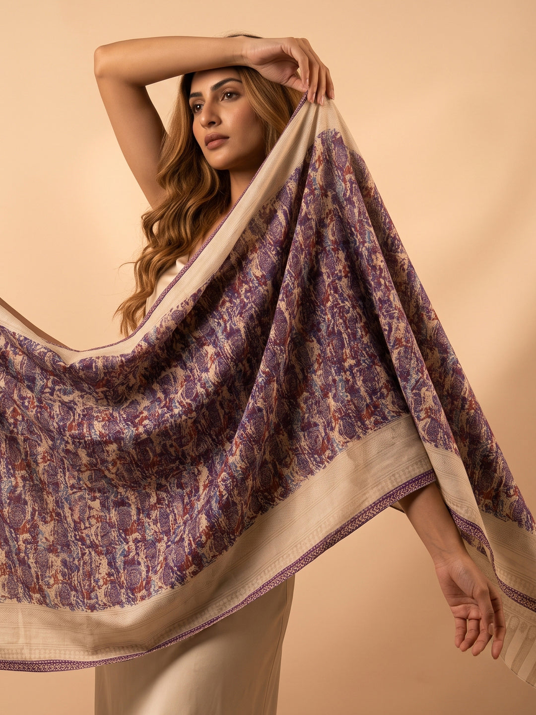 HS Moon Light Kani Shawl Pashmina