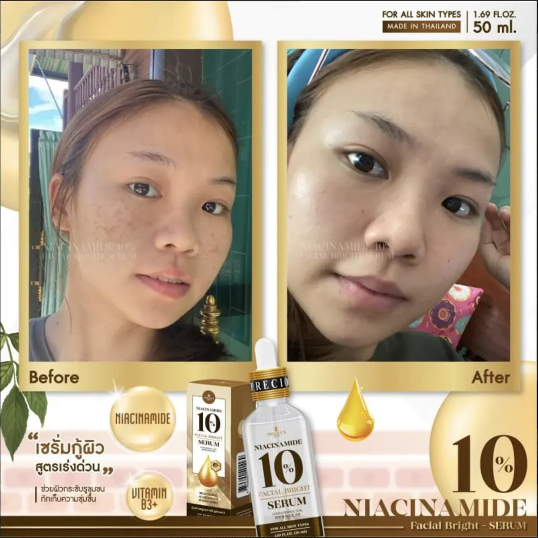 Precious Niacinamide 10% Facial Bright Serum 50Ml With b3+ (Thai)