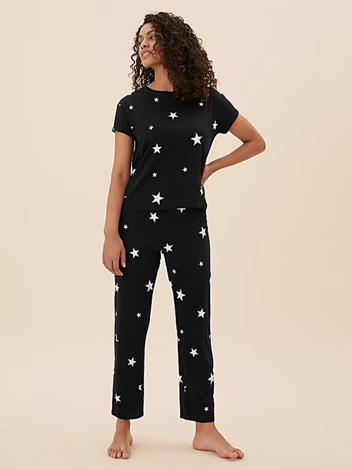 M&S Ladies Night Pajama Suit T37/4415F
